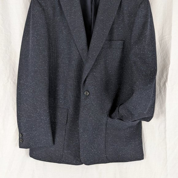 NWOT Club Monaco Dark Navy Speckle Blazer Sz40L - Picture 2 of 7